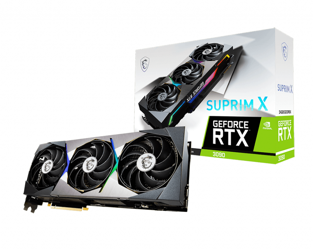 MSI GeForce RTX™3090 SUPRIM X 24 g